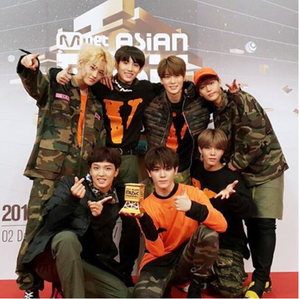 K-POP group NCT 127 wins Rookie of The Year award at MAMA awards